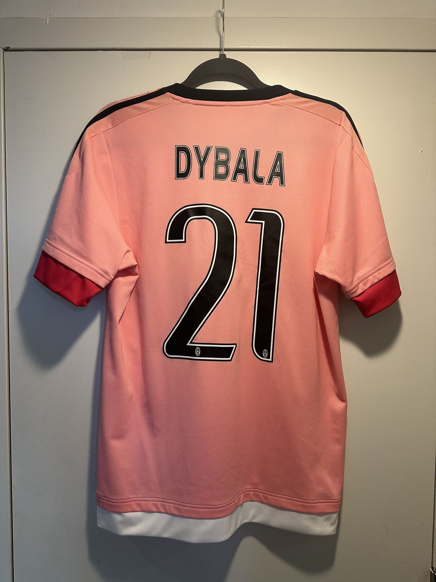 Genuine Dybala #21 Juventus 2015/16 Away M w/ Patches NWOT