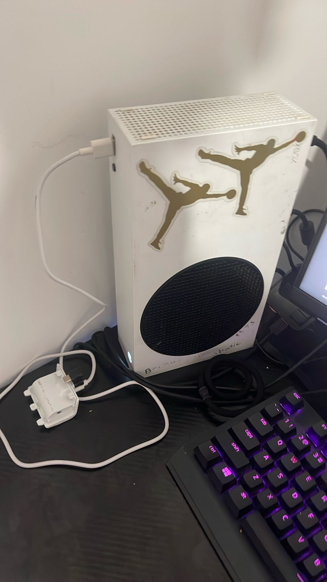 Xbox Series S With 2 Controllers Barriers And Strike Pack 