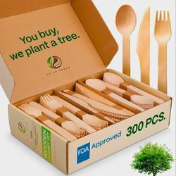 Go Go Green 100% Compostable Cutlery Set