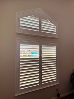 Factory Direct Custom Wood Plantation Shutters - 100% Real Hardwood Interior Window Coverings - Custom Paint, Stains & Expert Local Install