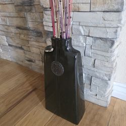 Vintage Asian Antique Vase.  17 Inches Tall.