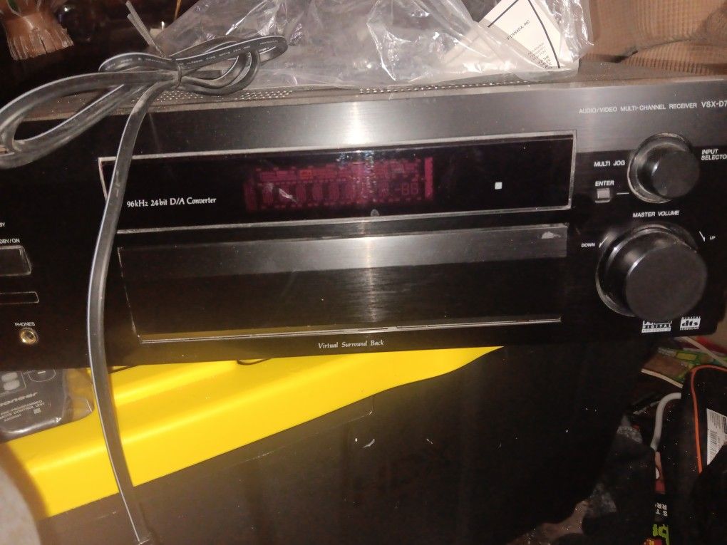 Stereo Receiver Pioneer Vsx D711 New Never Hooked Up