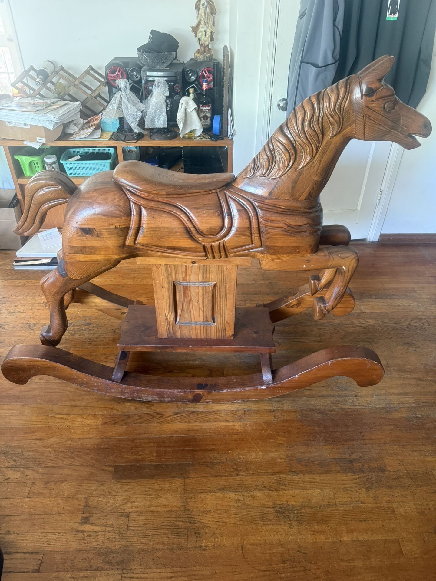 Antique Large Rocking Horse 