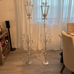 Two Sets Of Candelabra For Sale