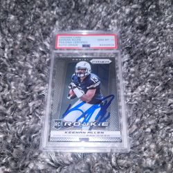 Keenan Allen Signed 2013 Prizm RC #252 PSA/DNA GEM MT 10 AUTO