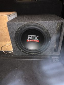 MTX 12 inch subwoofer