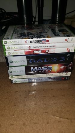 Xbox 360 game lot