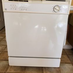 White Whirlpool Dishwasher