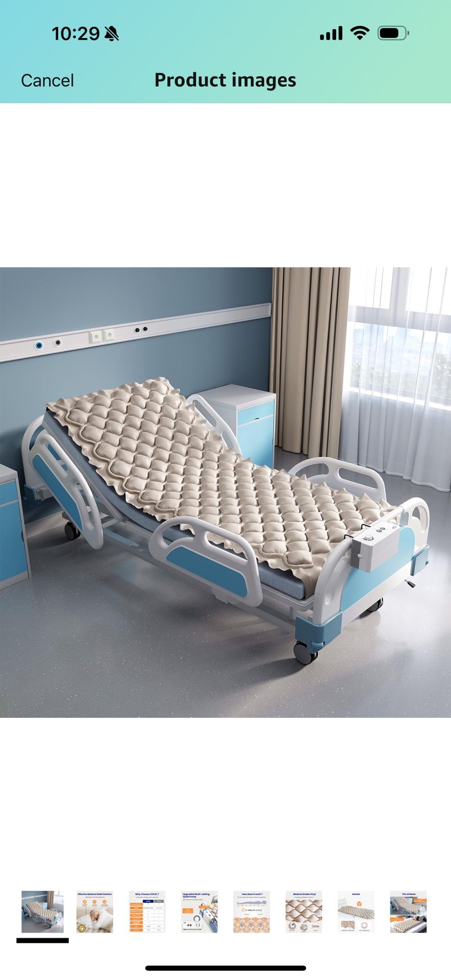 Alternating Air Pressure Mattress Pad, Bed Sore Prevention Solution