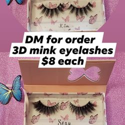 Beautiful 3D Mink Eyelashes