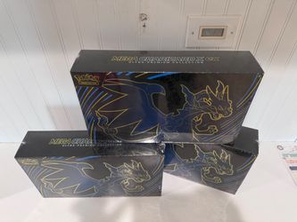Pokémon Mega Charizard X ex Ultra-Premium Collection x3