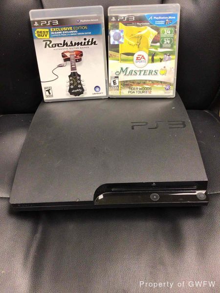 PS3 Console & 2 Games