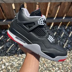 Jordan 4 Bred Reimagined (Size 5.5Y, 6Y, 6.5Y, 7Y, 8)