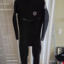 Rip Curl 3 2 Wetsuit Ebomb E6 Men's XL Back Zip