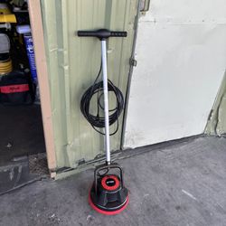 Commercial Corded 10 in. 1800 RPM Floor Cleaner Scrubber Polisher Burnisher with Holder and Polish Pad