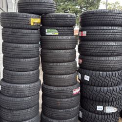 265/70R16 SET OF 4 NEW TIRES ON SPECIAL WITH INSTALLATION AND BALANCING 