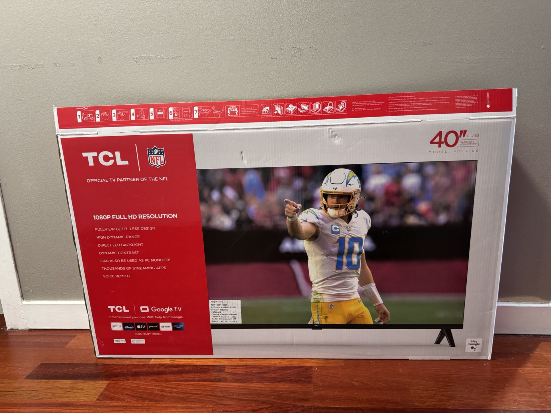 TCL 40" - Class S3 Series - 1080p HD LED Smart TV