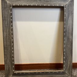 Large Vintage Wood Picture Frame – Distressed Rustic Finish