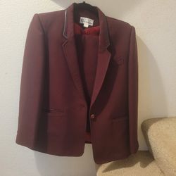 Women Blazer & Skirt Set