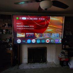 Hisense 100"  With Telescopic Mount 