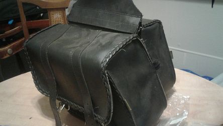 Leather Motorcycle Bag