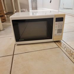 White Microwave