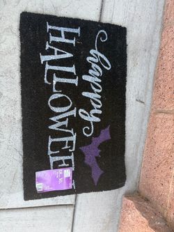 Happy Halloween Coir Door Mat