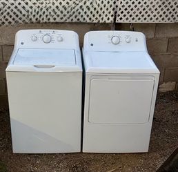 Washer and dryer set GE (General Electric) High efficiency Both works perfectly