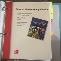 Managing Organizational Change 