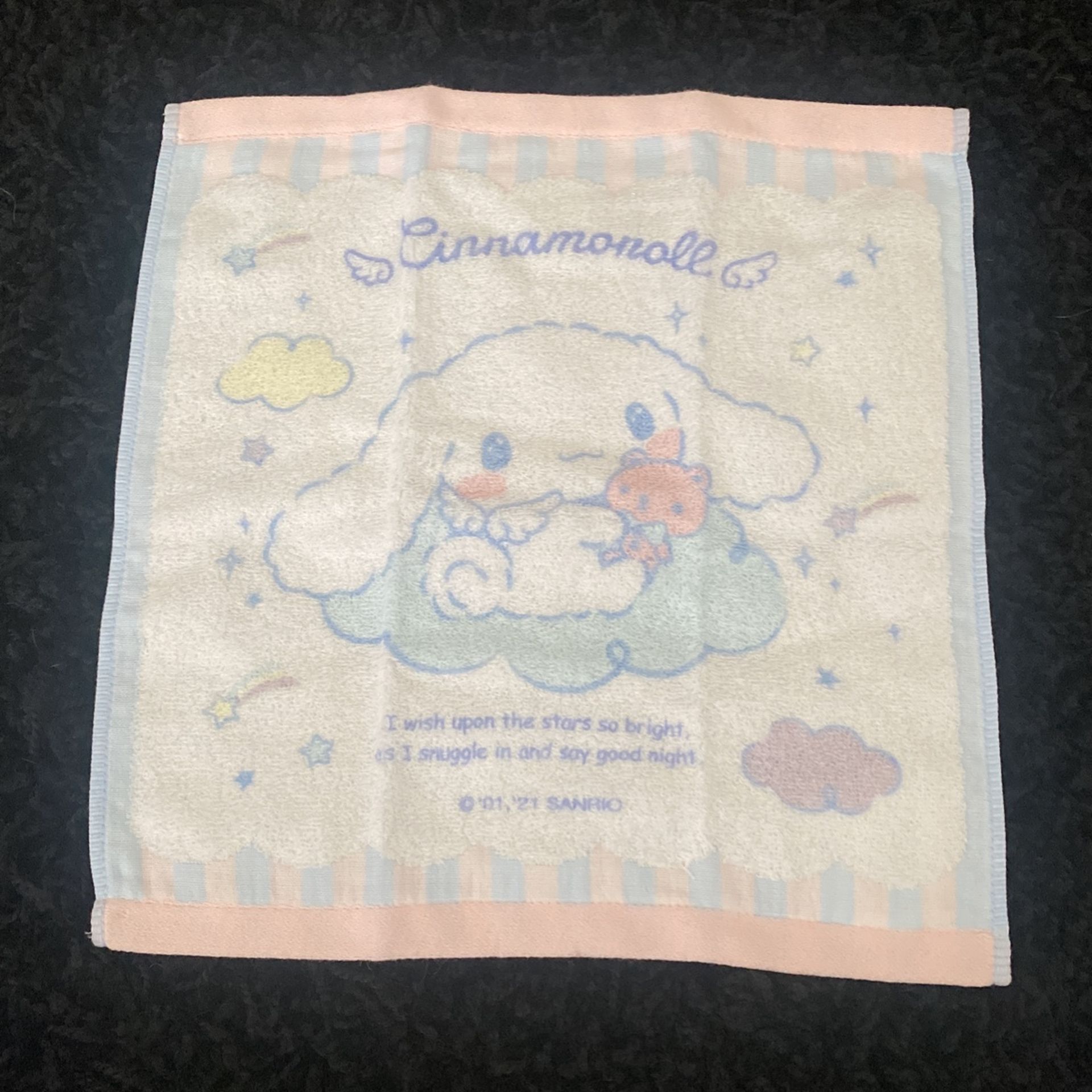 Sanrio Cinnamoroll Face/Hand Towels NWT