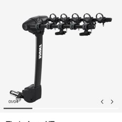 Bike rack brand new Thule Apex XT  4-bike hitch hanging
