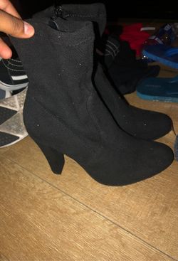 Black boots