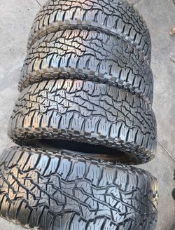 275 65 18 Goodyear I sell this Seth of tires with 80% of Life the 4