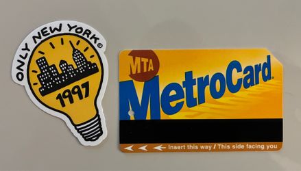 Authentic Retired MTA MetroCard Subway JFK AirTrain