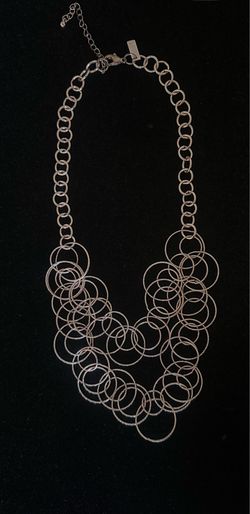 Both Rose/pink and silver necklaces