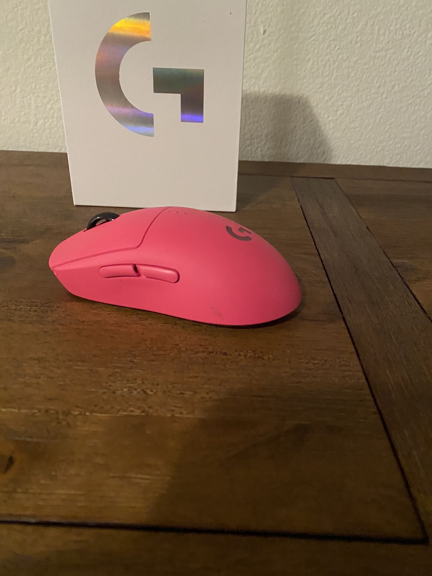 Logitech G Pro Wireless (Pink Pixel) W/ Hyperglides