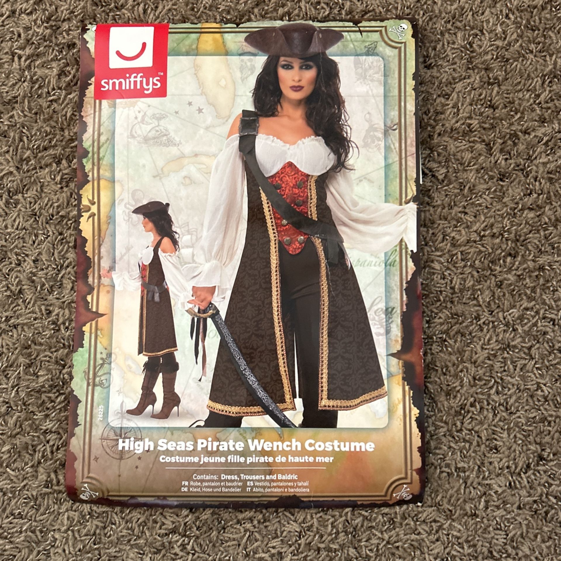 High Sea Pirate Wench Costume Females