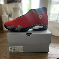 Jordan Retro 14 Ferrari Size 11