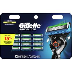 Gilette ProGlide 12 pack razor blades