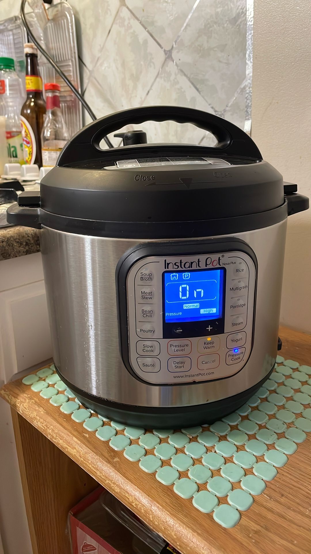 Instant Pot Nova Plus 60  Electric Pressure Cooker