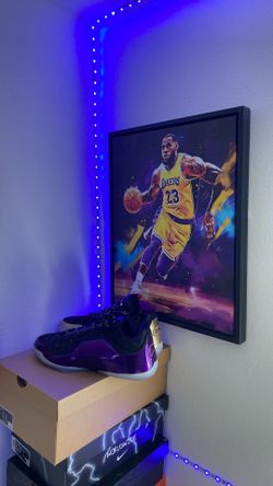 Nike LeBron XXIII Chosen One Black Purple Gold Men’s Size 12 Basketball Shoes