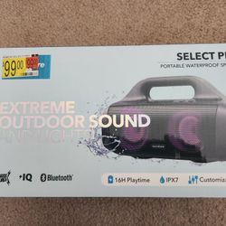 Soundcore Select Pro  Bluetooth Speaker with BassUp, IPX7 Waterproof, & LED Lights