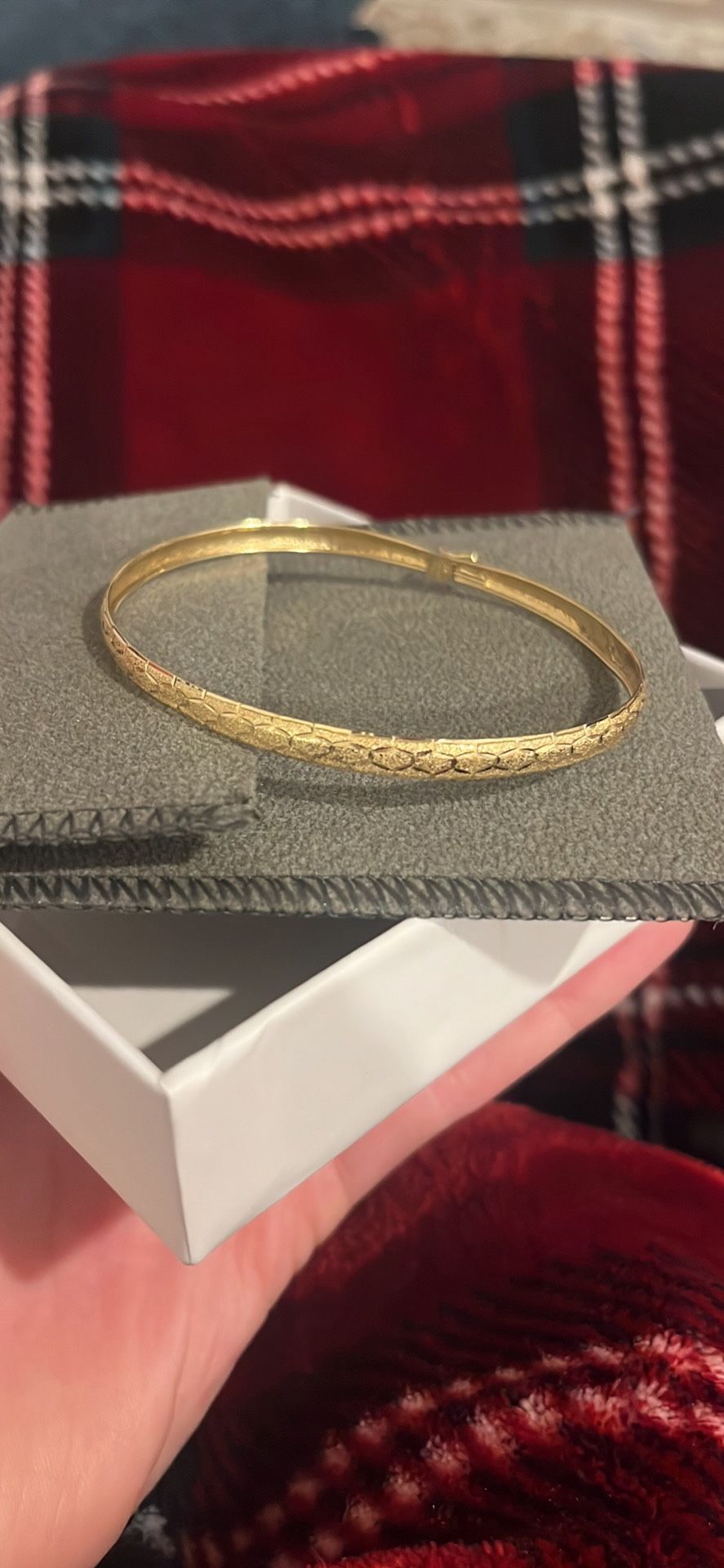 14k Gold Bangle