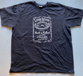 LYNYRD SKYNYRD CAO Cigars 2008 All Lit Up Las Vegas Concert T-SHIRT 2XL RARE