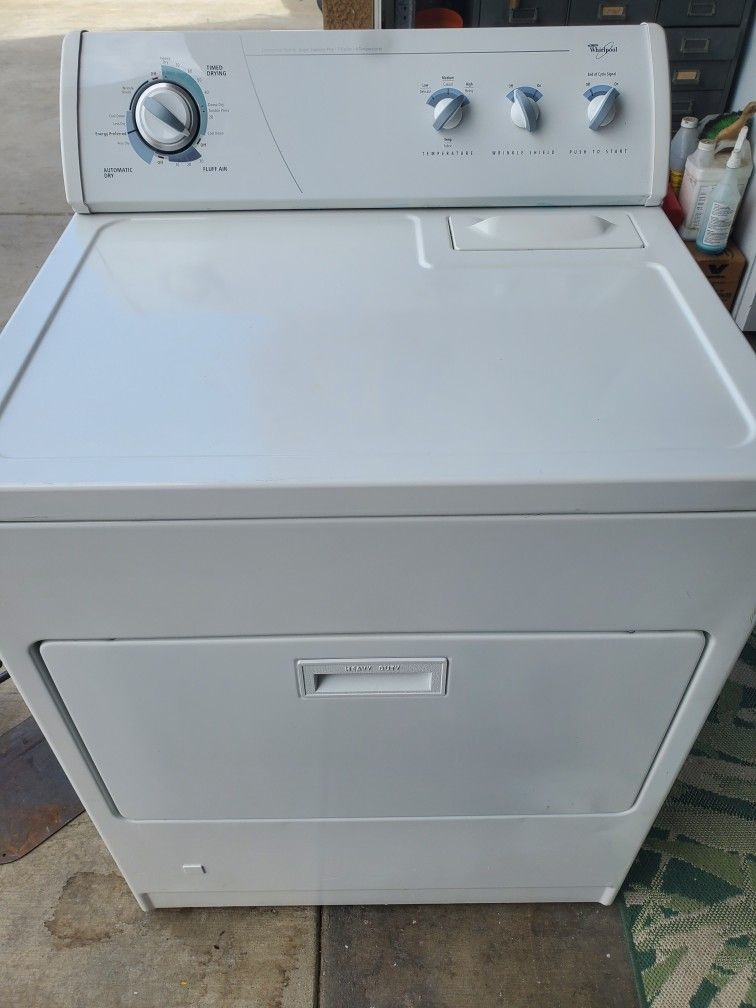 Whirlpool Gas Dryer Large Capacity 