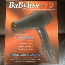 BaByliss Pro Carrera2 Blow Dryer 