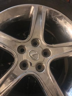 Lexus is300 Stock Rims