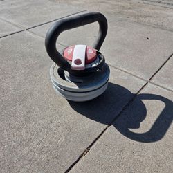 Adjustable dump bell
