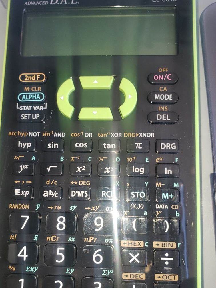 Sharp El531x Calculator