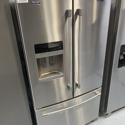 Stainless Steel 36” Wide French Door Refrigerator - 25 Cu. Ft.